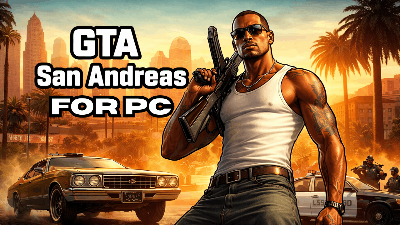 GTA San Andreas PC download Windows 11 gameplay